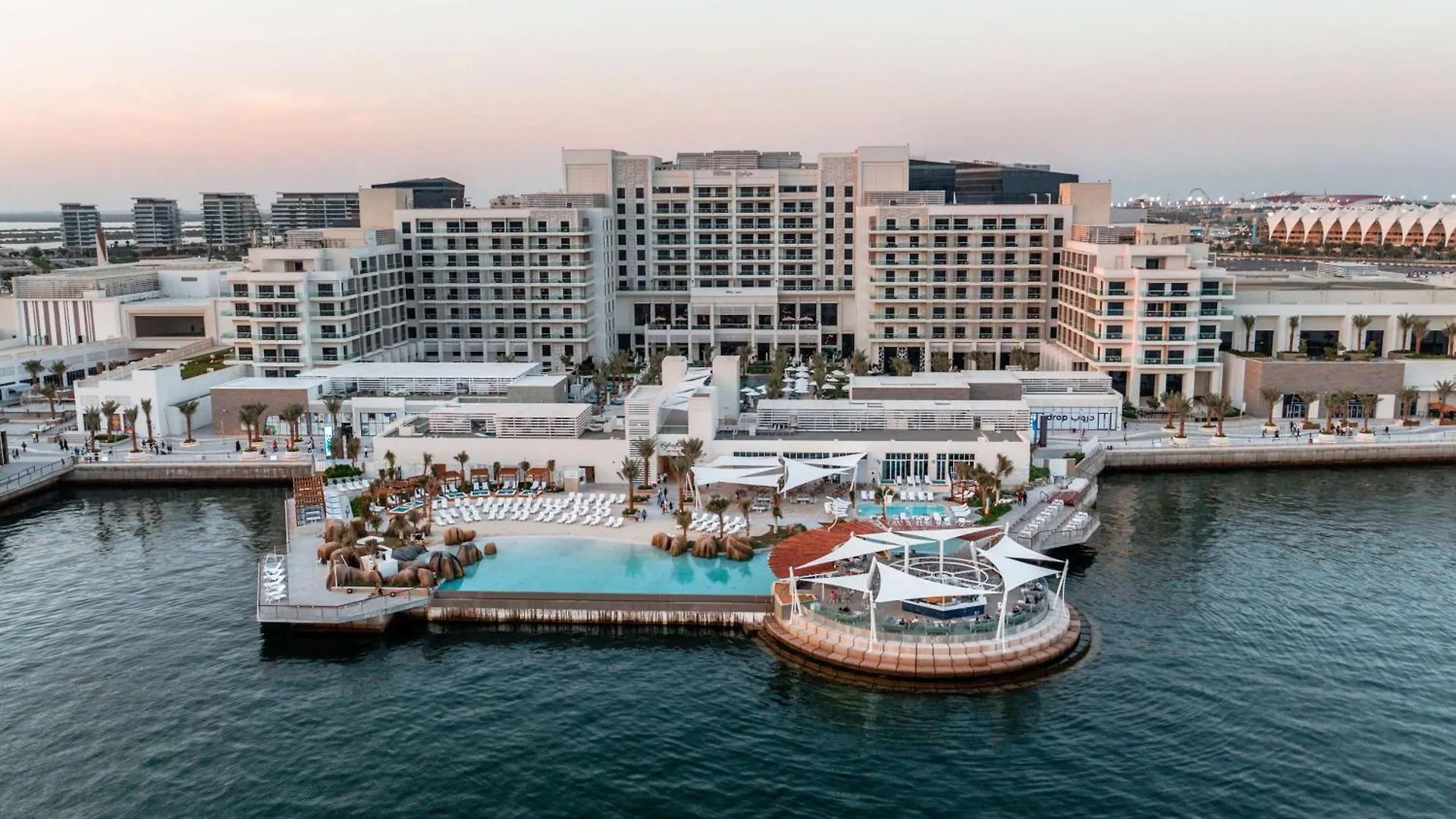 Hilton Abu Dhabi Yas Island location